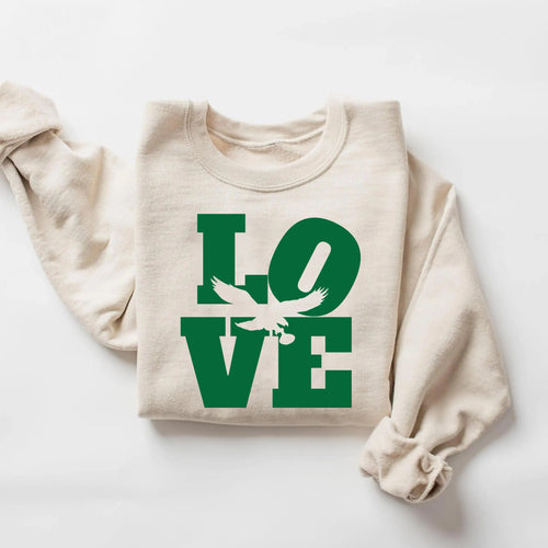 Eagles Love crewneck sweatshirt